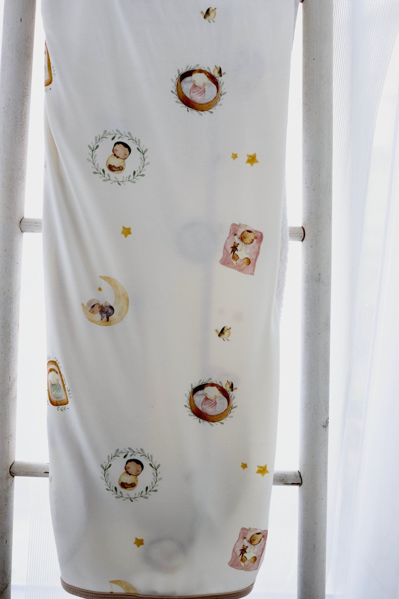 Set of 2 Bath Swaddle Blankets - Elifant