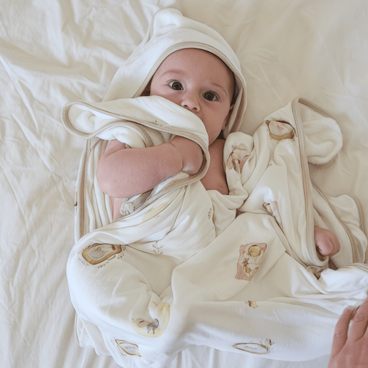 Set of the Bath Swaddle Blanket + Towel - Elifant