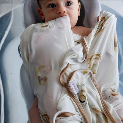 Set of 2 Bath Swaddle Blankets - Elifant
