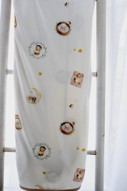 Set of 2 Bath Swaddle Blankets - Elifant